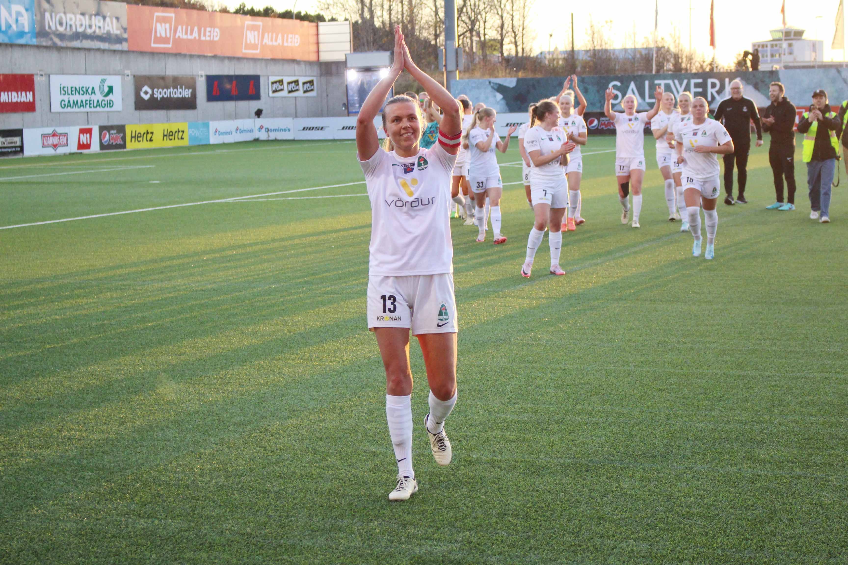 Ásta Eir Árnadóttir knattspyrnukona úr Breiðabliki