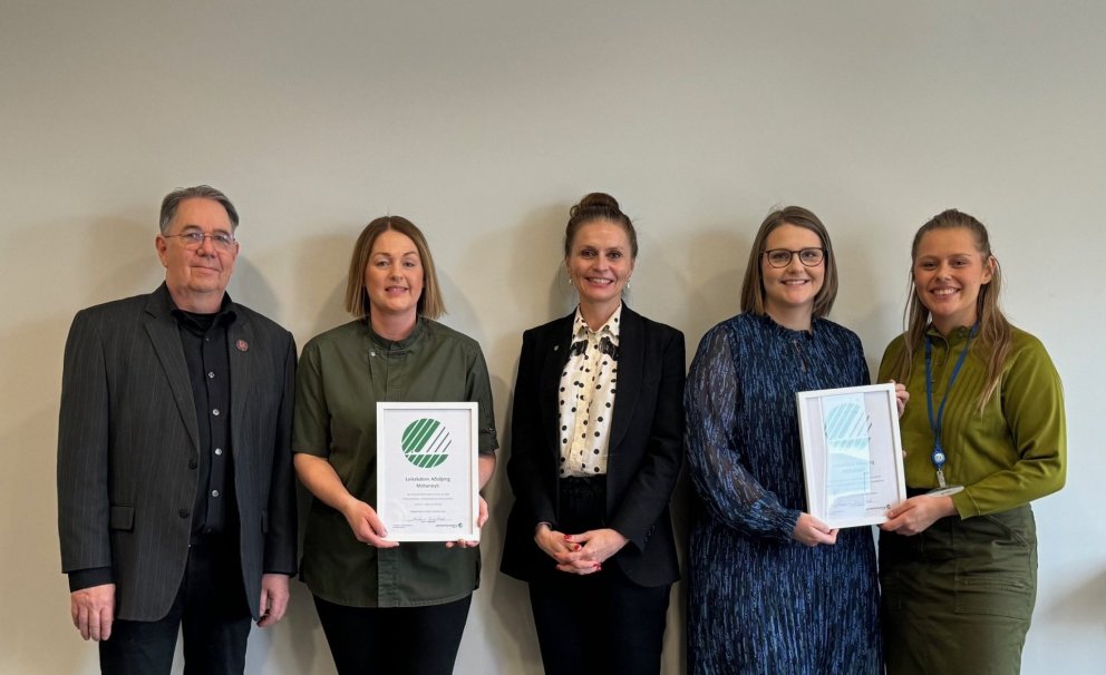 Hörður Svavarsson, Heiðdís Hauksdóttir, Ásdís Kristjánsdóttir, Agnes Gústafsdóttir og Ester Alda Hr&hellip;