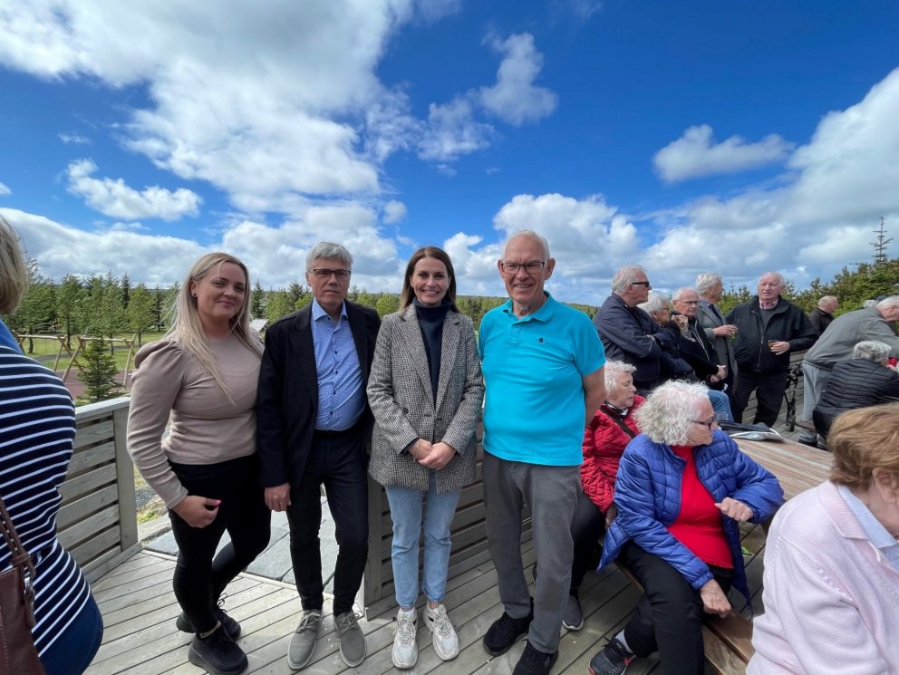 Tinna Rós Finnbogadóttir, forstöðumaður félagsmiðstöðva eldri borgara, Þröstur Magnússon, formaður &hellip;