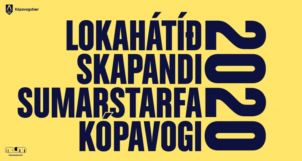 Lokahátíð Skapandi sumarstarfa verður 23.júlí.