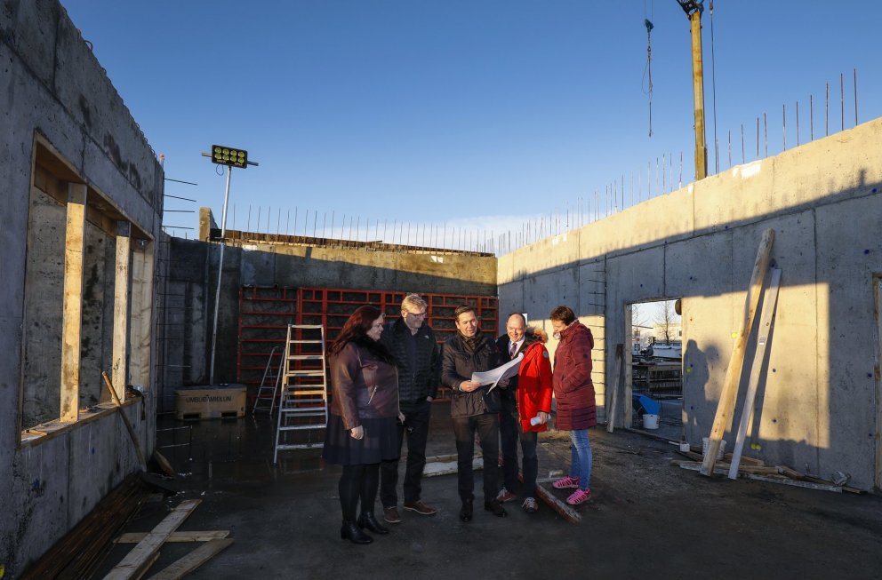 Sigrún Bjarnadóttir, Stefán L. Stefánsson, Ármann Kr. Ólafsson, Össur Geirsson og Margrét Birna Sig&hellip;