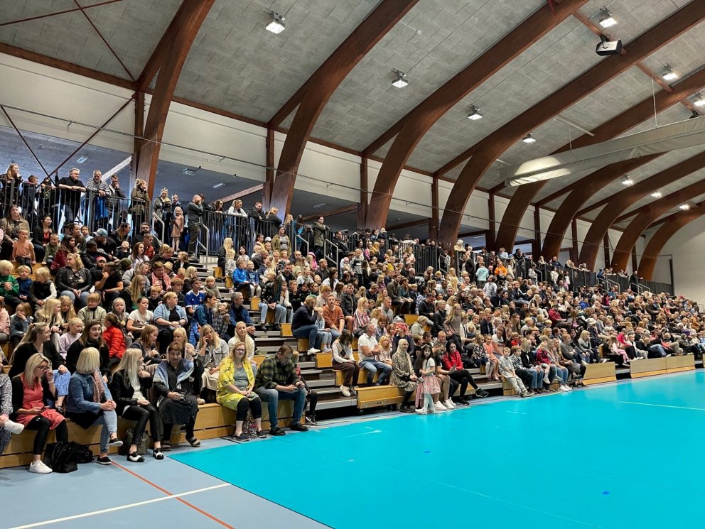 Skólasetning í Álfhólsskóla 2022.