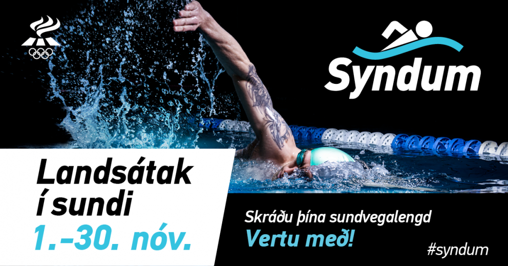 Landsátak í sundi 1.-30.nóvember.