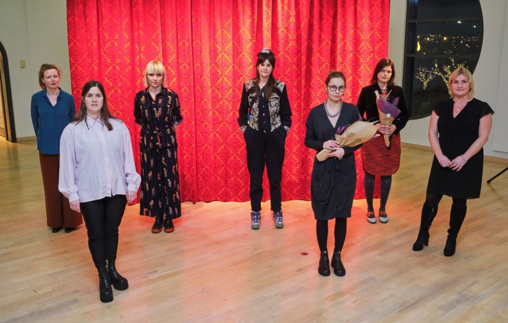 Á myndinni eru frá vinstri: Erla Ólafsdóttir, Ragnheiður Sigurðardóttir Bjarnarson, Ninna Þórarinsd&hellip;
