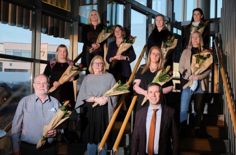 Á myndinni eru frá vinstri, efsta röð: Sigrún Hulda Jónsdóttir, Ólöf Kristjánsdóttir, Drífa Kristjá&hellip;