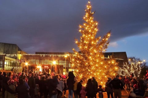 Frá Aðventuhátíð Kópavogs 2016.