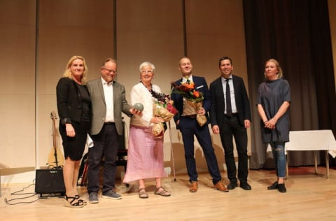 Á mynd eru frá vinstri: Karen E. Halldórsdóttir, Heiðar Rafn Harðarsson, Kristín Þorkelsdóttir, Ásg&hellip;