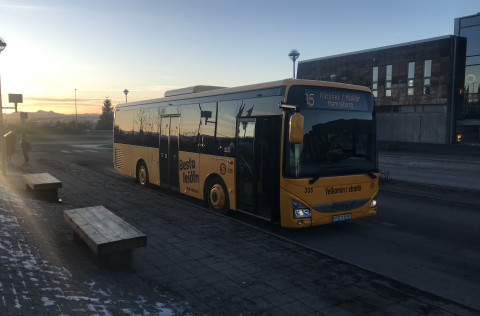 Aðalskiptistöð Strætó í Kópavogi er í Hamraborg.