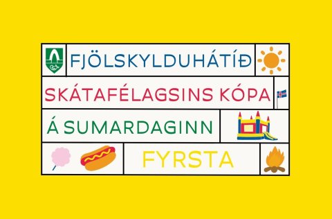 Skátafélagið Kópar stendur fyrir fjölskylduhátíð í Kópavogsdal sumardaginn fyrsta.