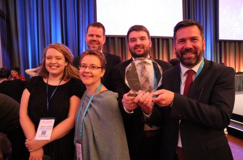 Hjördís Eva Þórðardóttir, UNICEF Íslandi, Páll Magnússon bæjarritari Kópavogs, Anna Elísabet Ólafsd&hellip;