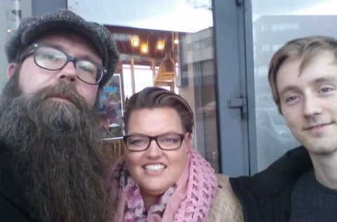 Gunnar Reynir Valþórsson, Rannveig Jónsdóttir og Skúli Þór Jónasson skipa Útsvarslið Kópavogs 2015.