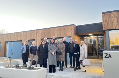 Á myndinni eru frá vinstri: Björg Baldursdóttir, Hólmfríður Hilmarsdóttir, Hjördís Ýr Johnson, Ei&hellip;