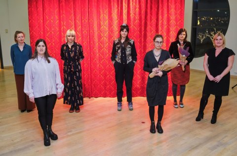 Á myndinni eru frá vinstri: Erla Ólafsdóttir, Ragnheiður Sigurðardóttir Bjarnarson, Ninna Þórarinsd&hellip;